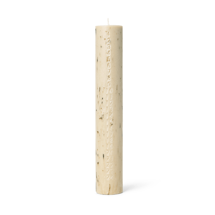 Mura kalenterikynttilä - Oat - Ferm Living