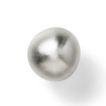 Mushroom koukku - Brushed stainless steel - Ferm Living