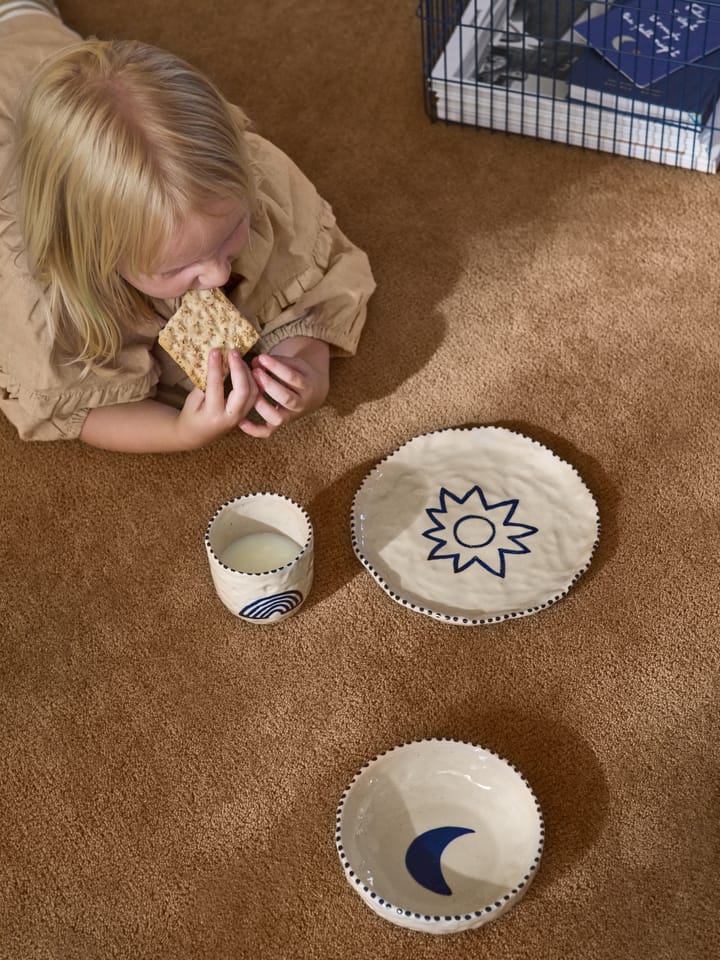 Naive lasten astiasto 3 osaa, Deep blue Ferm Living
