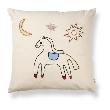 Naive tyyny 40 x 40 cm - Horse - Ferm Living