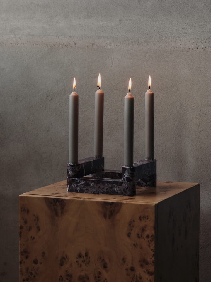 Newel moduuli kynttilänjalka 4 osaa, Rosso Ferm Living