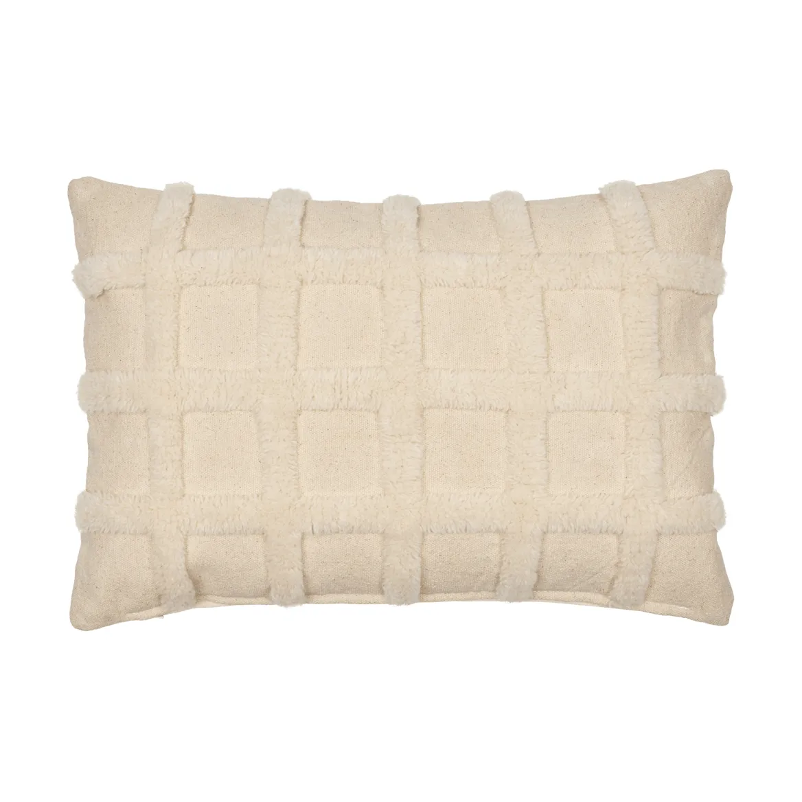 Norte grid tyyny, Off white, 40x60 cm Ferm Living