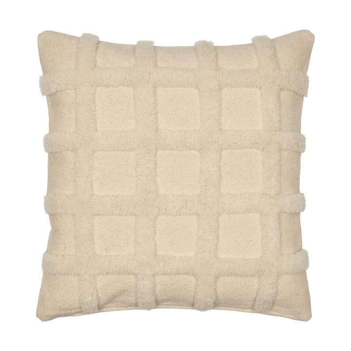 Norte grid tyyny - Off-white, 50x50 cm - Ferm Living