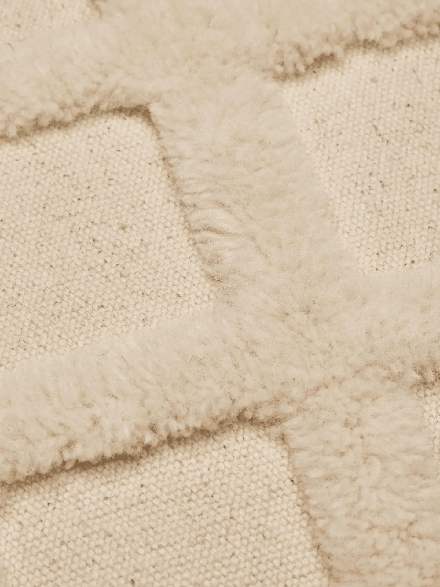 Norte grid tyyny, Off-white, 50x50 cm Ferm Living