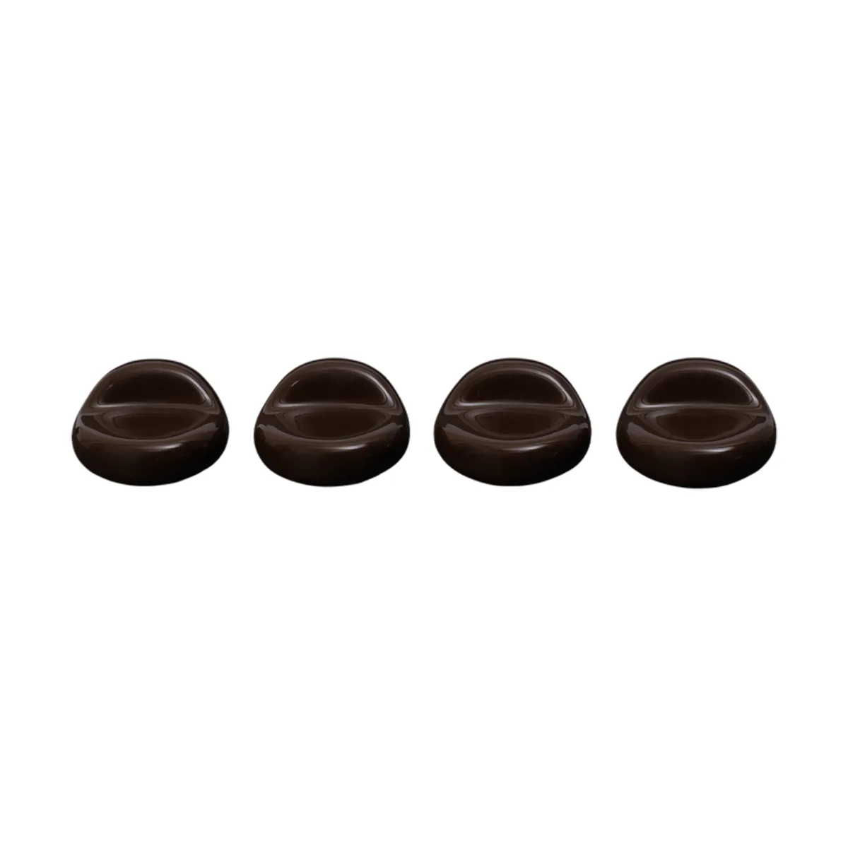 Nube ruukun jalat 4-pack, Carobinruskea Ferm Living