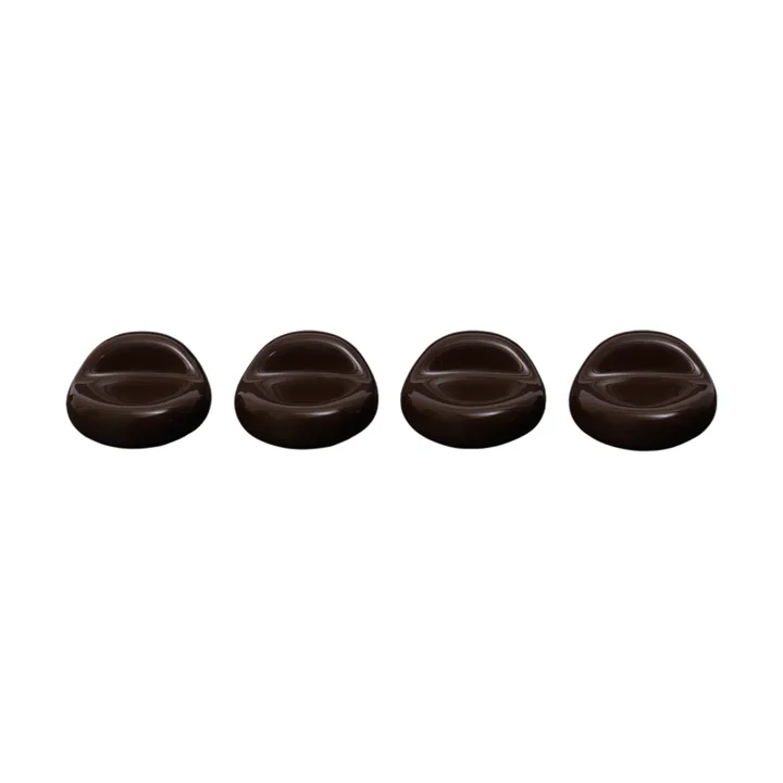 Nube ruukun jalat 4-pack - Carobinruskea - Ferm Living