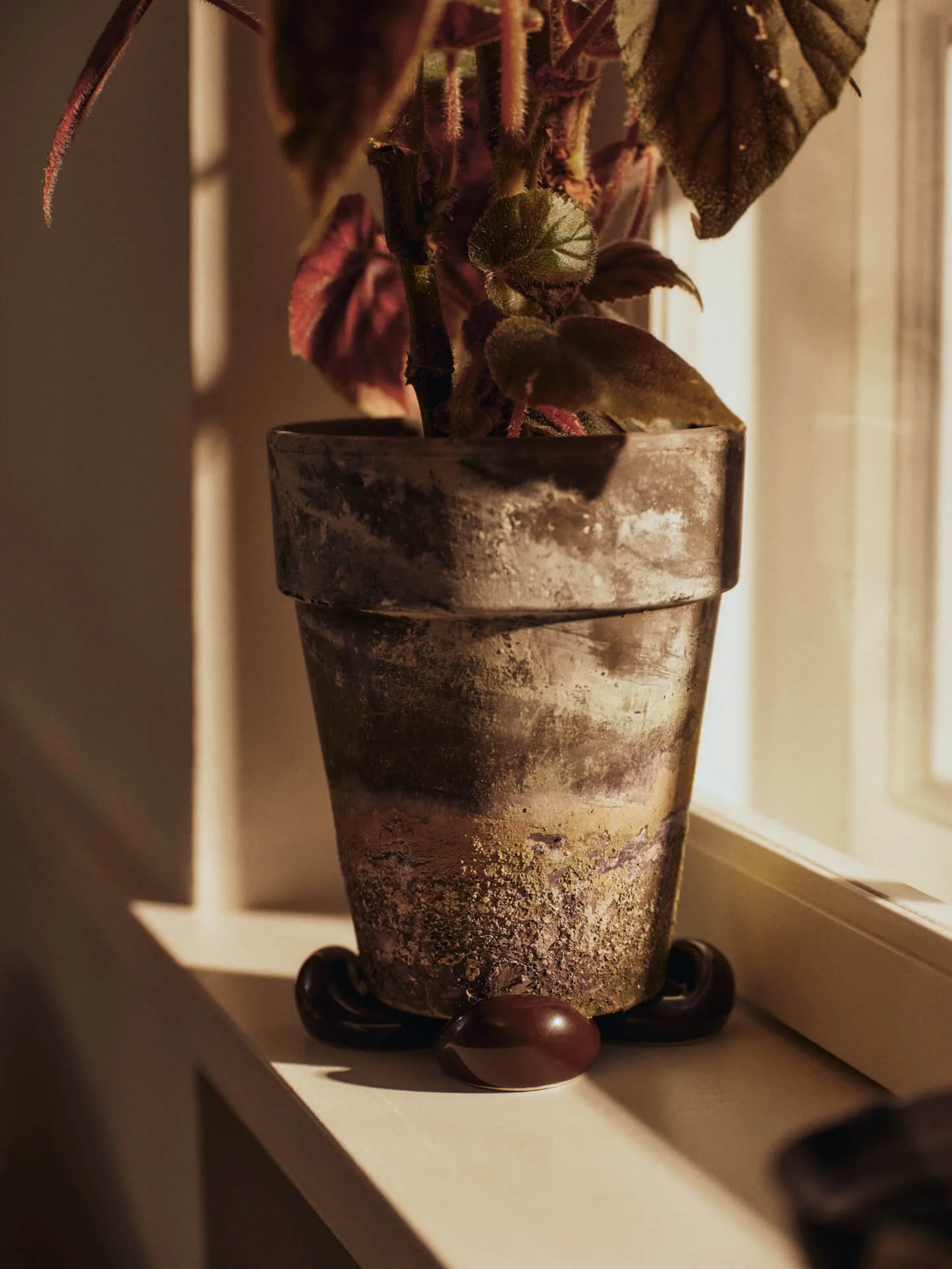 Nube ruukun jalat 4-pack, Carobinruskea Ferm Living