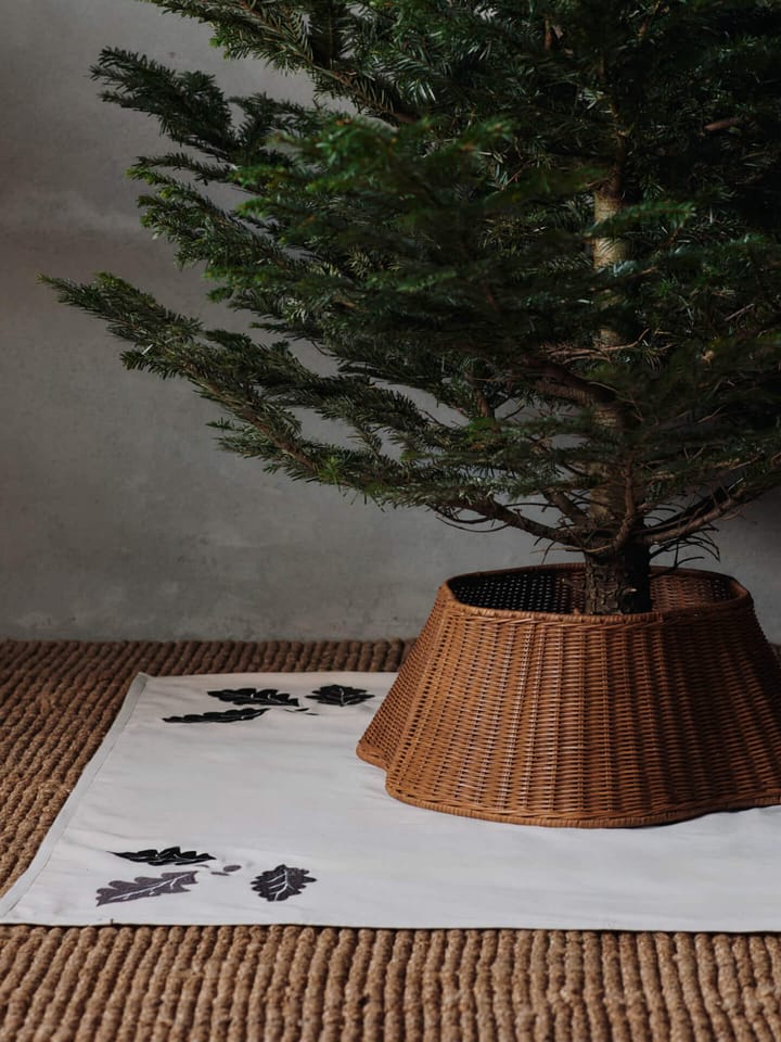Oak christmas tree blanket joulukuusenmatto 120x120cm, Natural Ferm Living