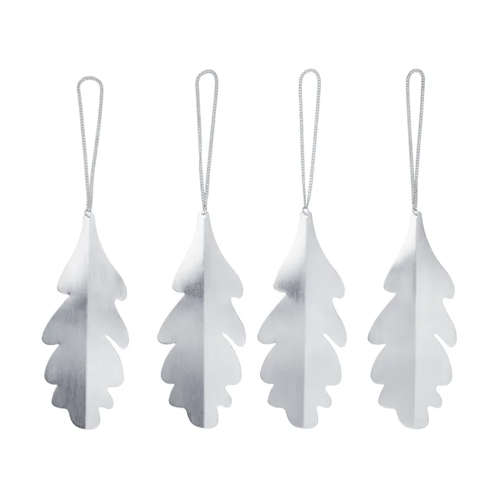 Oak leaf koristusriipus 13,5 cm 4 kpl - Hopea - Ferm Living