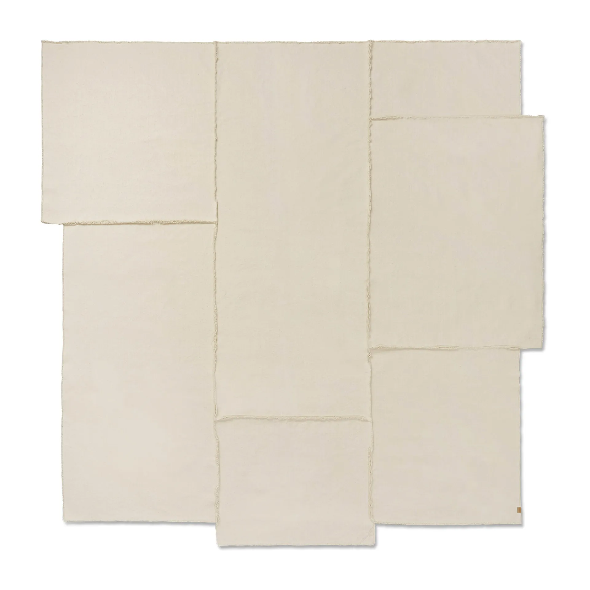 Offset päiväpeitto 264 x 272 cm, Off white Ferm Living