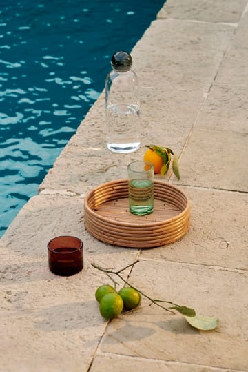 Oli vesilasi matala 11 cl - Amber - Ferm Living