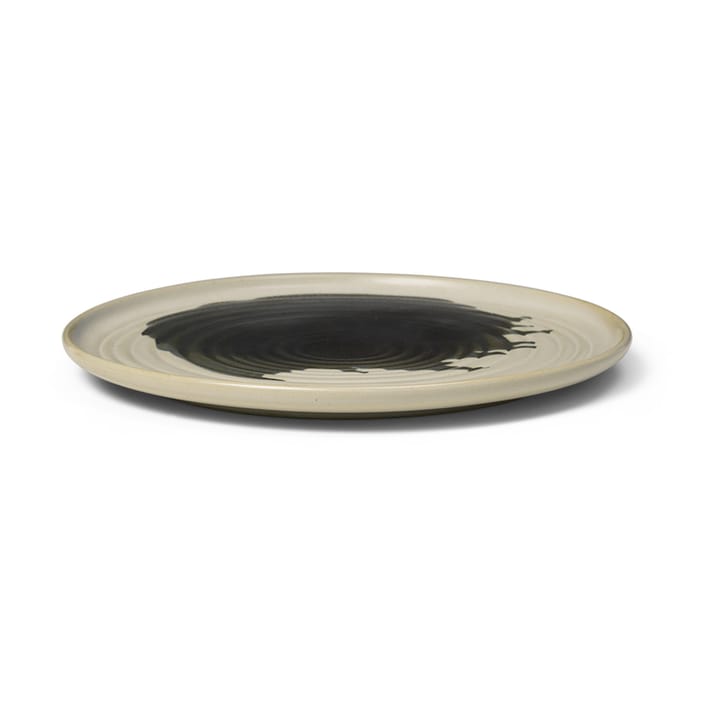 Omhu lautanen ⌀26,5 cm, off white-charcoal Ferm Living