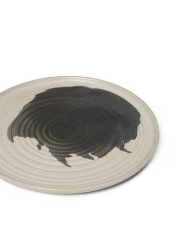 Omhu lautanen ⌀26,5 cm - off white-charcoal - Ferm Living