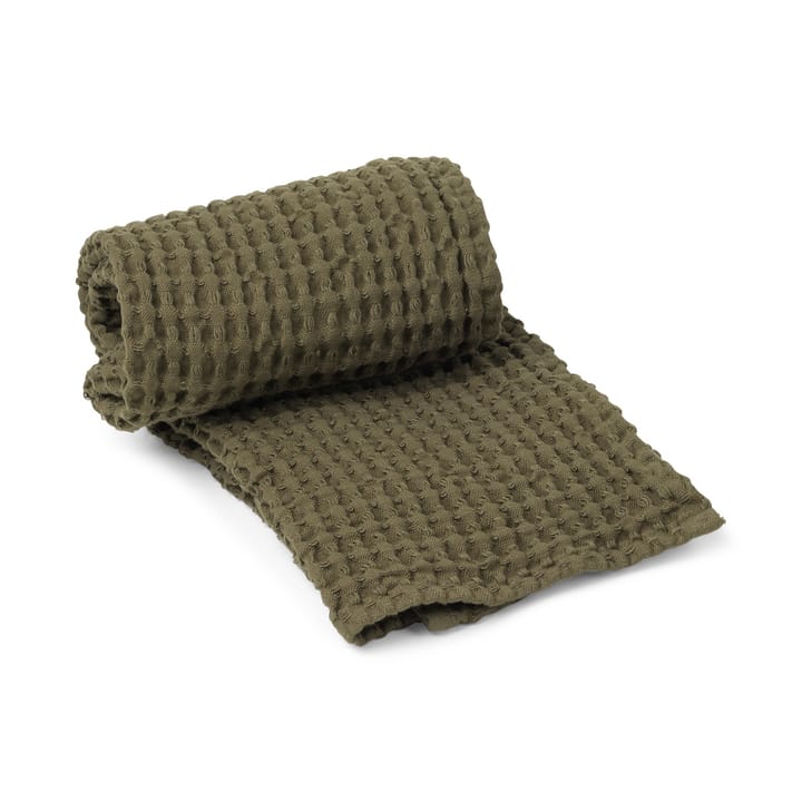 Organic käsipyyhe 50x100 cm - Olive - Ferm Living