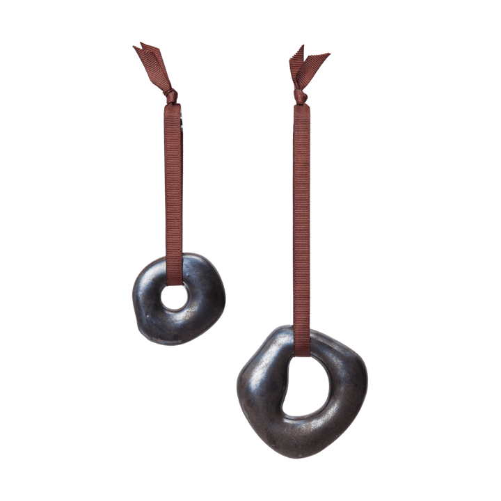Orrith koriste-riipus 2 osaa - Rustic Pronssi - Ferm Living