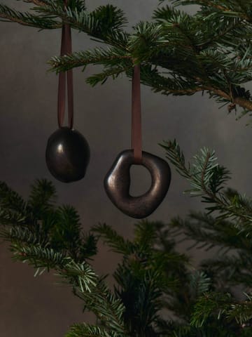 Orrith koriste-riipus 2 osaa - Rustic Pronssi - Ferm Living