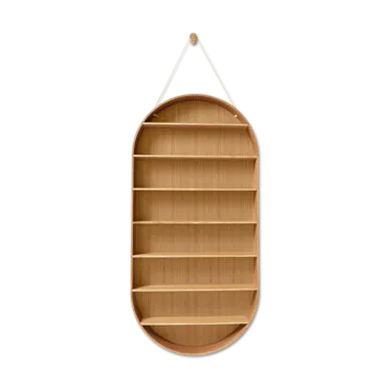 Oval Dorm hylly - Oiled oak - Ferm Living