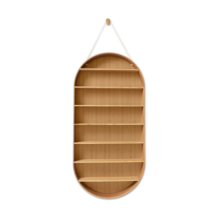 Oval Dorm hylly - Oiled oak - Ferm Living