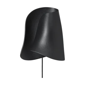 Oyster wall sconce seinälamppu - Black - Ferm Living