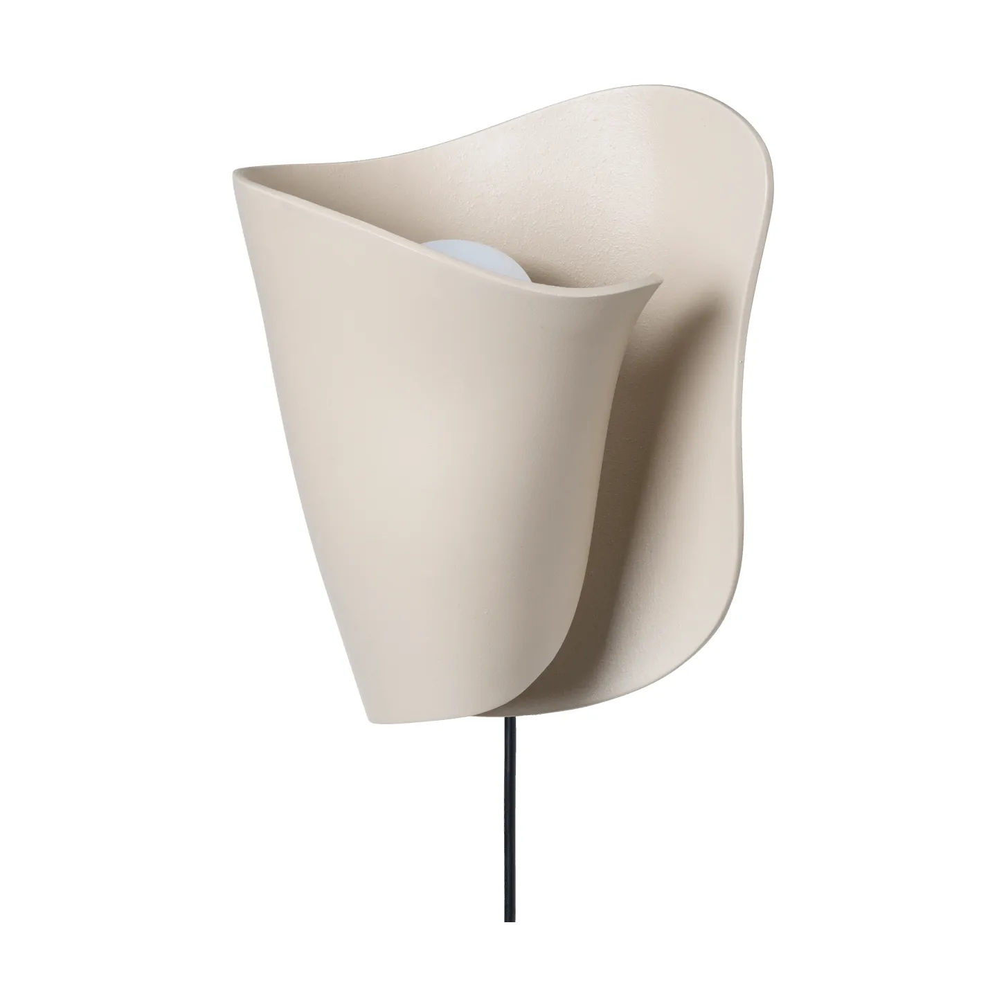 Oyster wall sconce seinälamppu, Light cashmere Ferm Living