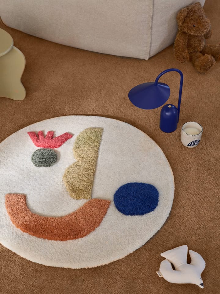 Panto tuftattu matto, Off white, Ø70 cm Ferm Living