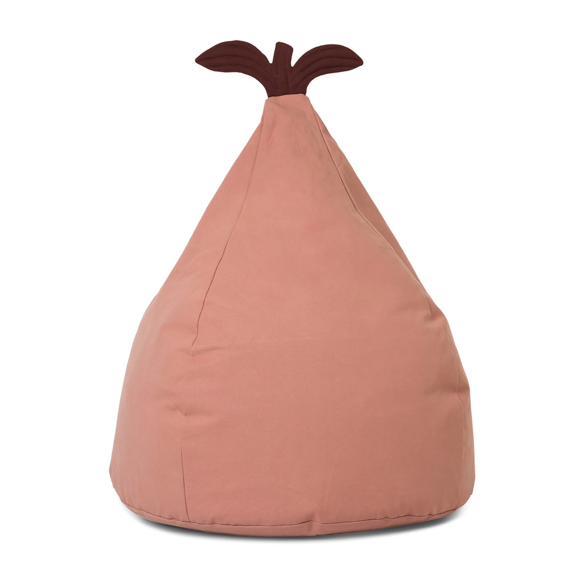 Ferm Living Pear bean bag -säkkituoli Dusty Rose | Skandinaavinen Sisustus | Lastenhuoneen sisustus | Vaaleanpunainen