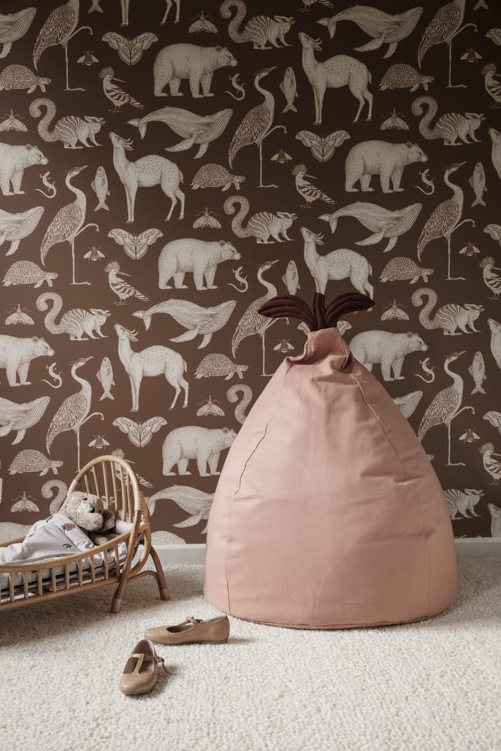 Pear bean bag -säkkituoli, Dusty Rose Ferm Living