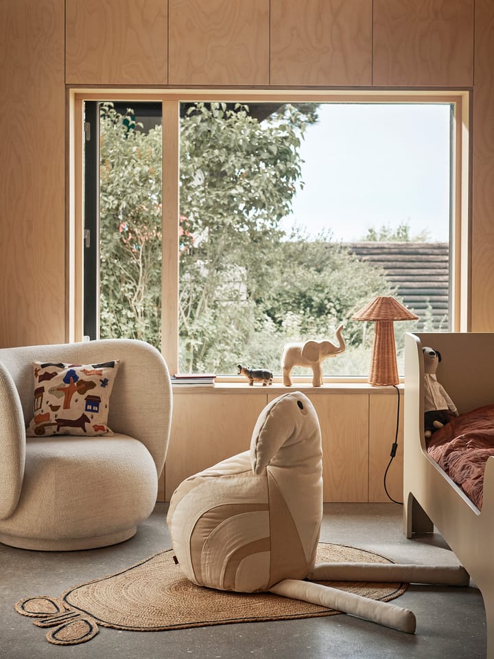 Pear braided juuttimatto - Luonnollinen - ferm LIVING