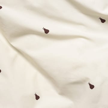 Pear pussilakanasetti 70x100 cm - Off white-cinnamon - ferm LIVING