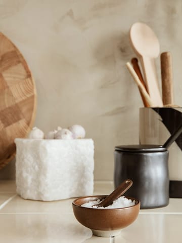 Petite suolakulho lusikalla 2 osaa - Chocolate - Ferm Living