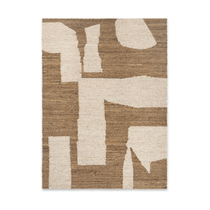 Piece villamatto - Off-white-Toffee, 140x200 cm - Ferm LIVING