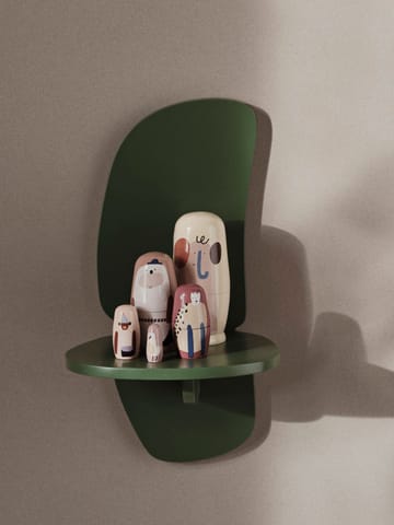Pilu seinähylly 40 cm - Verdant Green - Ferm Living