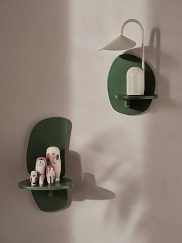 Pilu seinähylly 40 cm - Verdant Green - Ferm Living