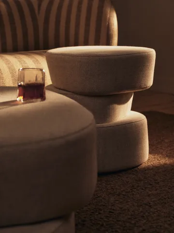 Plyo staple istuinrahi - Murrettu valkoinen - Ferm Living