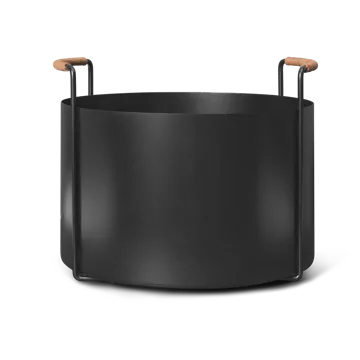 Port puukori, 42x40x32,4 cm - Black - Ferm Living