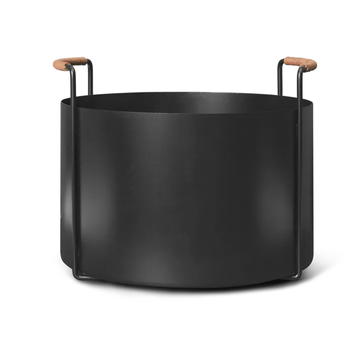 Port puukori, 42x40x32,4 cm - Black - Ferm Living