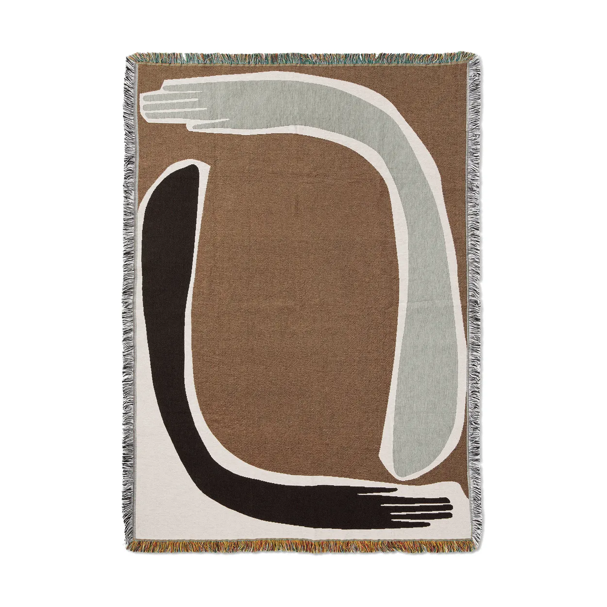 Ferm Living Pose Tapestry viltti 120x170 cm Coffee
