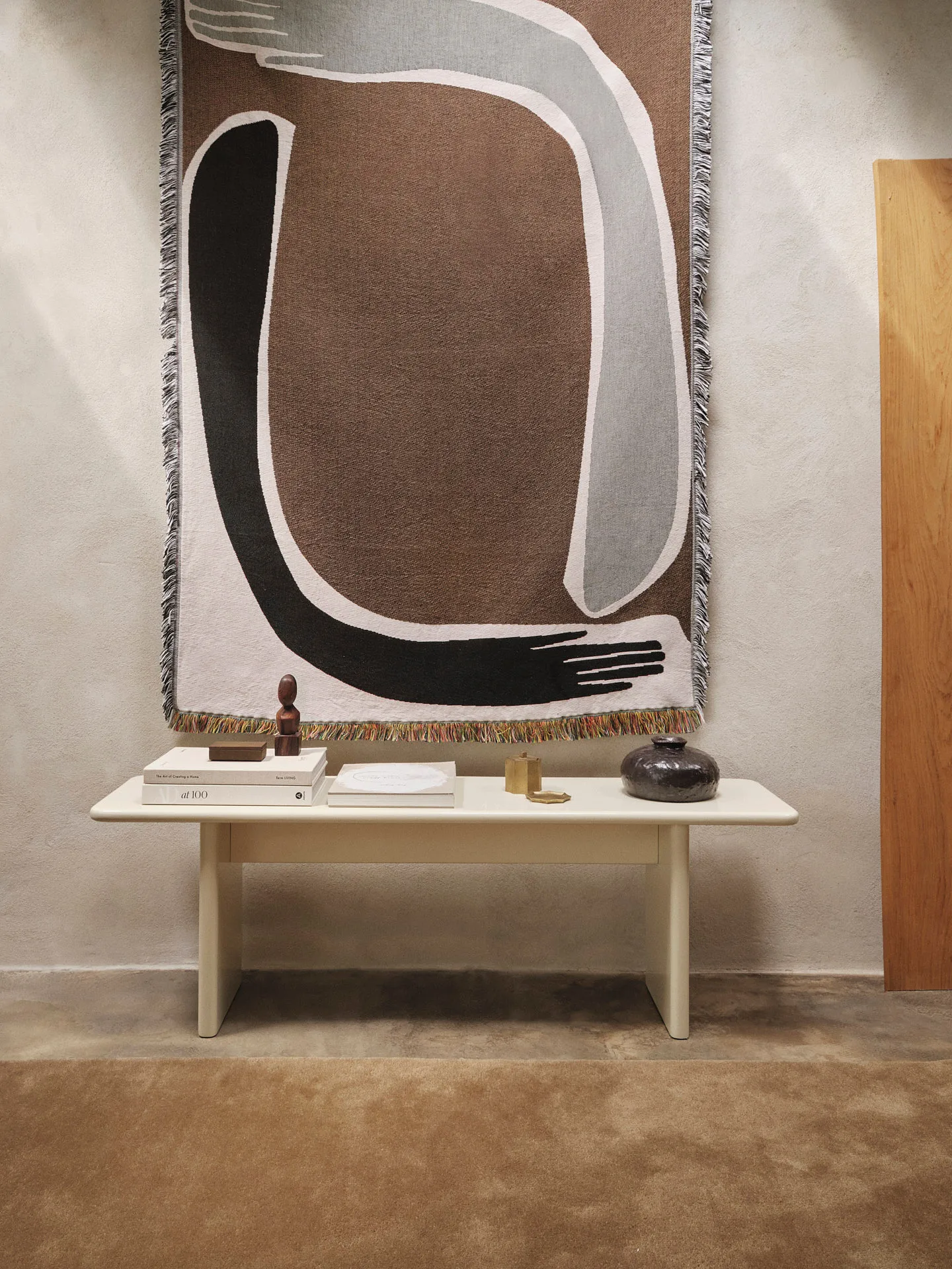 Pose Tapestry viltti 120x170 cm, Coffee Ferm Living