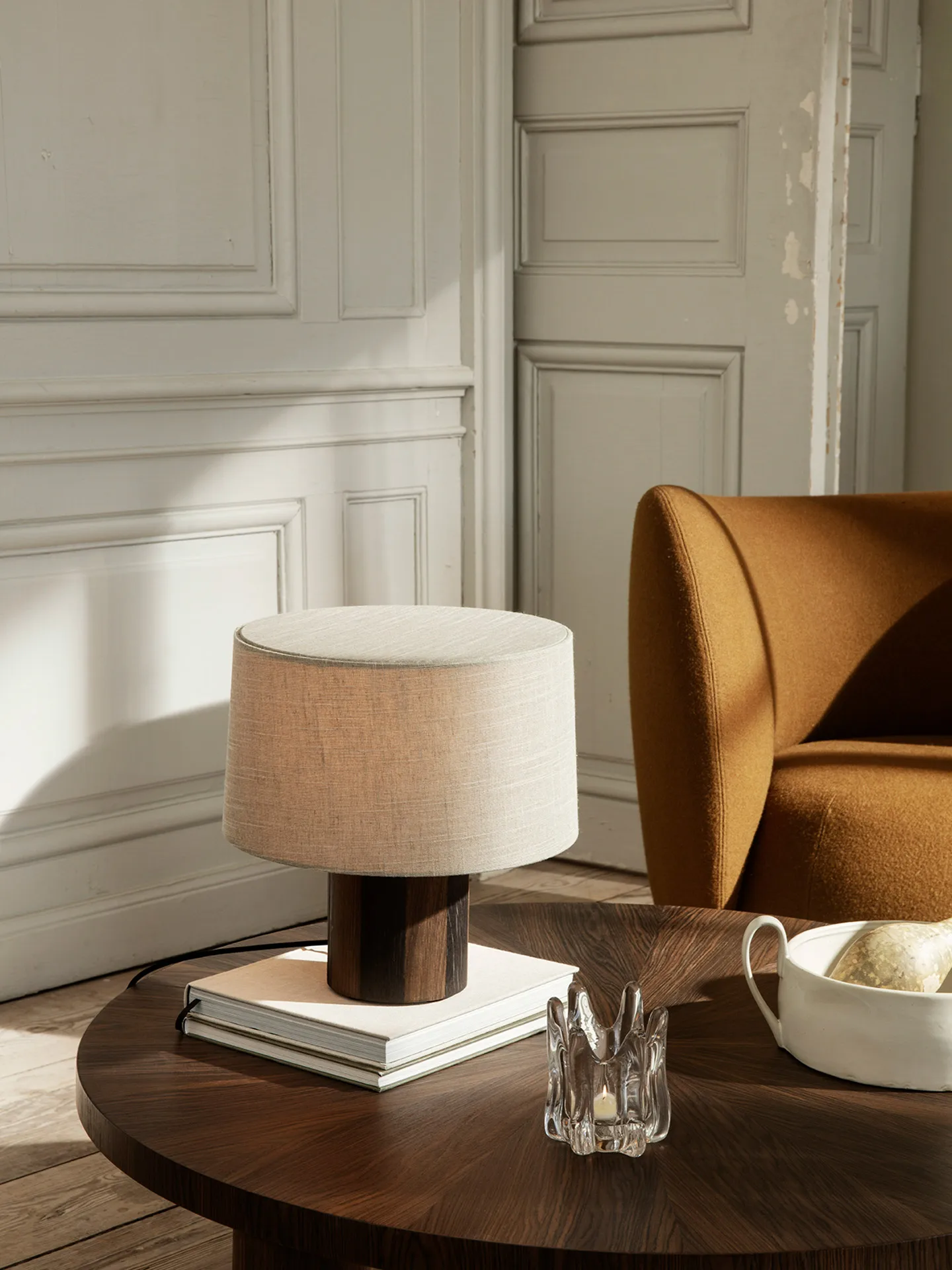 Post lampunjalka 21 cm, Lines Ferm Living