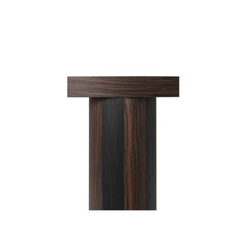 Post sohvapöytä - Oak smoked, small, lines - Ferm Living