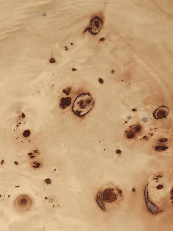 Post sohvapöytä pieni Ø65 cm, Burl veneer Ferm Living
