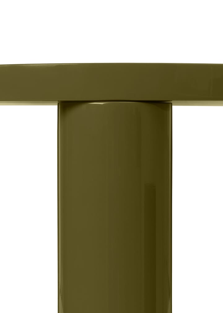 Post sohvapöytä pieni Ø65 cm, Oliivi Ferm Living