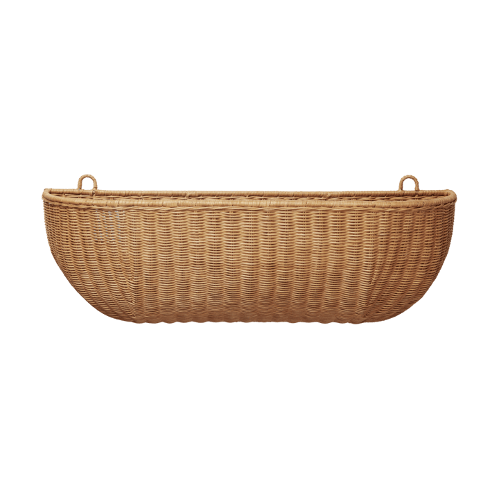 Punottu seinäkorikotelokori 25x75 cm - Natural - Ferm Living
