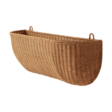 Punottu seinäkorikotelokori 25x75 cm - Natural - Ferm Living