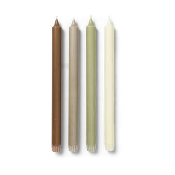 Pure candles 4 kpl - Botanic blend - Ferm Living