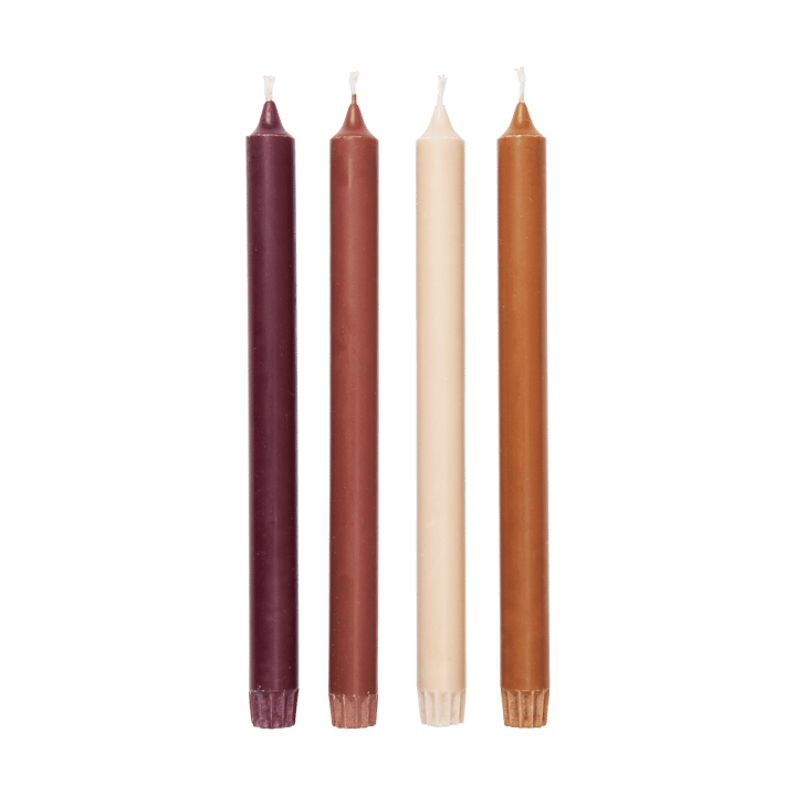 Pure candles 4 kpl - Roseate Blend - Ferm Living