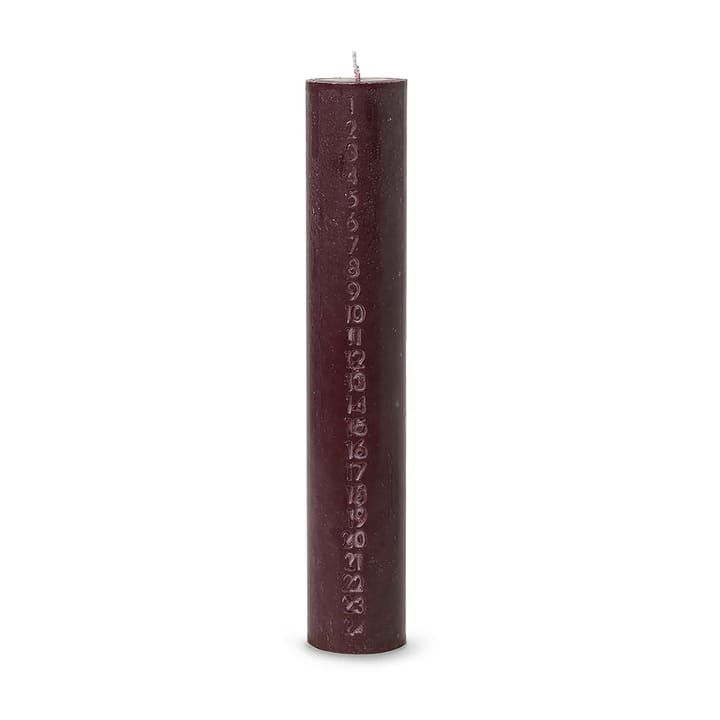 Pure kalenterikynttilä - burgundy - Ferm LIVING