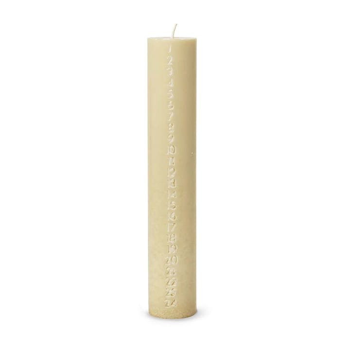 Pure kalenterikynttilä - pale yellow - Ferm LIVING