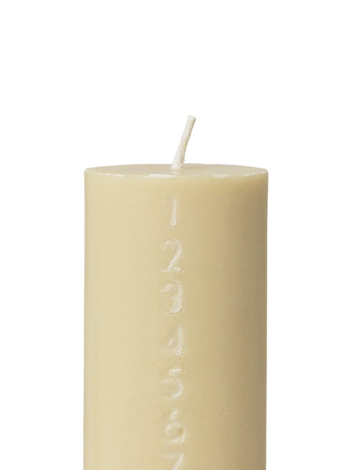Pure kalenterikynttilä, pale yellow Ferm Living