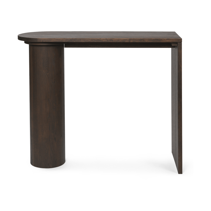 Pylo Console Table sivupöytä 85x36x100 cm - Tumma petsattu tammi - ferm LIVING